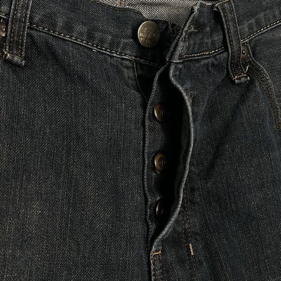 Bullhead Mens SZ 32x32 Fairfax Jeans Straight 5-Pocket Button-Fly Medium Wash - Picture 7 of 9